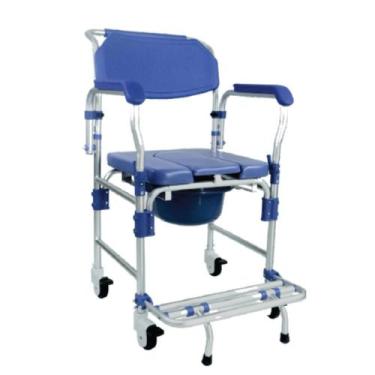 Imagem de Cadeira de Banho Desmontável em Alumínio para 150 kg modelo D60 - Dell