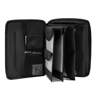 Imagem de Bolsa de documentos portátil, organizador de documentos importante, pasta de arquivo para documentos importantes, fichário de emergência, certidões de nascimento, cartões de segurança social,