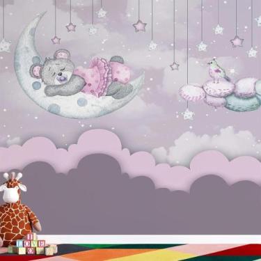 Imagem de Papel de Parede Infantil Animais Fofos AL 91 - AloPapers, 3,50m de lar