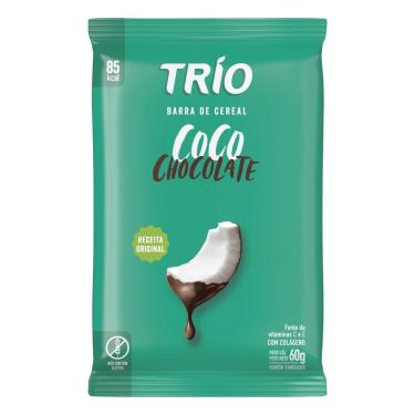 Imagem de Barra de Cereal Coco com Chocolate Trío 60g
