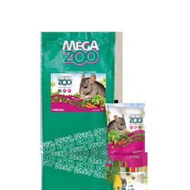 Imagem de Ração Megazoo Extrusada Megazoo Chinchila 3Kg