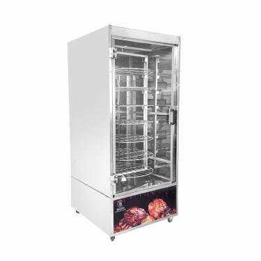 Imagem de Máquina de Assar Frango e Carnes Grill Giratória 120kg Sebem