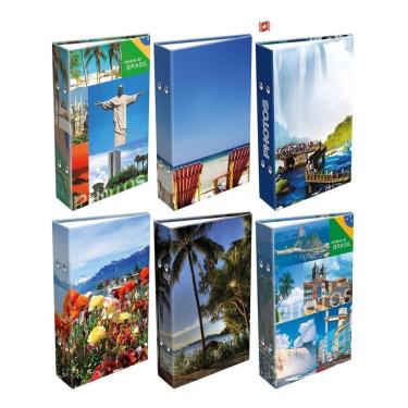 Imagem de 6 Albuns Fotográficos 10X15/120 Fotos A Sua Escolha 107 Mod