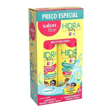 Imagem de Salon Line Shampoo + Condicionador Hidra Multy Kids - 300Ml