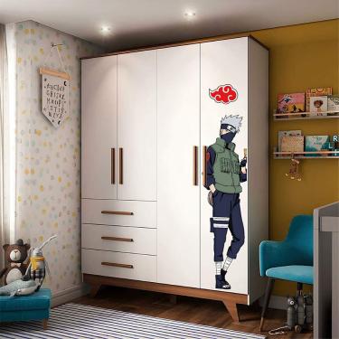 Imagem de Adesivo Para Guarda Roupa Kakashi