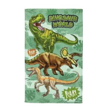 Imagem de Toalha Banho Infantil Felpudo 70X115Cm Dino Dohler