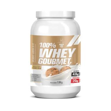 Imagem de 100% Whey Gourmet 1.8kg Cookies Cream - Health Labs
