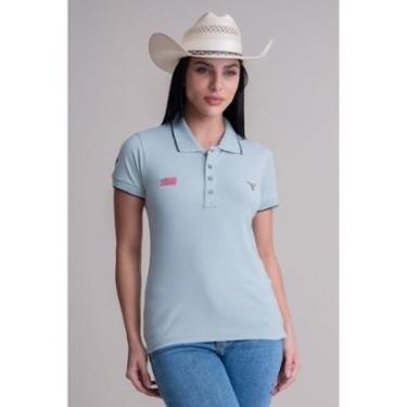 Imagem de CAMISA POLO FEMININA TEXAS FARM - NEW STYLE - CPF008 - VERDE MENTA-Feminino