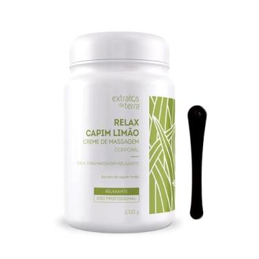 Imagem de Kit Profissional Creme de Massagem Capim-Limão 1kg + Espátula Espanhola