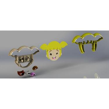 Imagem de Cortador Mundo Bita Lilo Modular Tamanho 5Cm