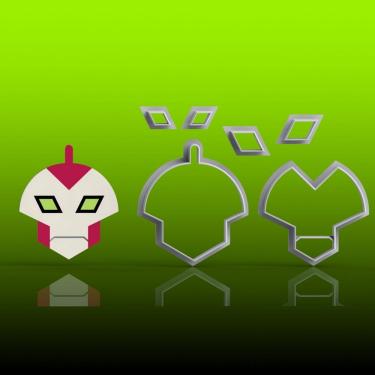 Imagem de Cortador Ben 10 -Gigante Modular Tamanho 5Cm