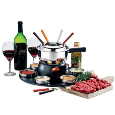 Imagem de Aparelho De Fondue 1248/116 18 Peças Brinox Colorido