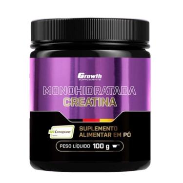 Imagem de Creatina Em Pó 100g Creapure Growth Supplements Sem Sabor-Unissex