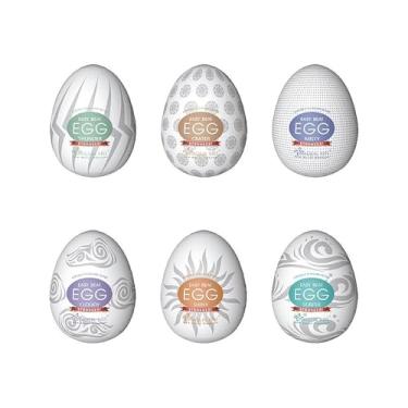 Imagem de Masturbador Masculino Ovo Caixa com 6 Uni - Egg Magical Kiss 2