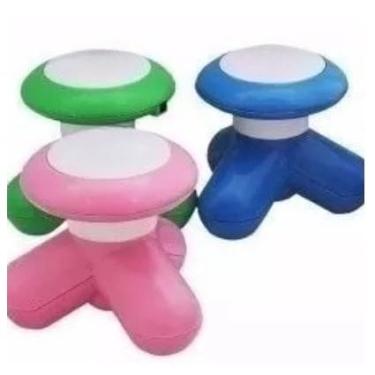Imagem de Mini massageador corporal portátil para relaxamento Tensão elétrica USB e bateria (2)