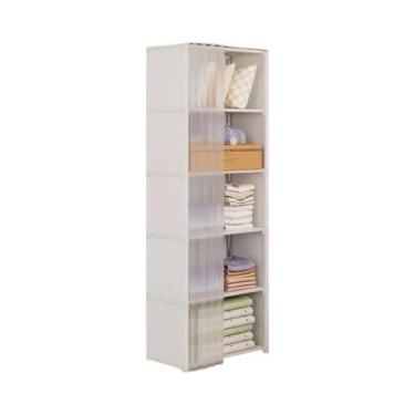 Imagem de Guarda-roupa Dobrável À Prova De Poeira, Rack De Armazenamento Multius