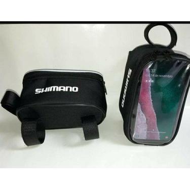 Imagem de Bolsa Para Quadro Bikes Porta Celular - Paulo.Bikes