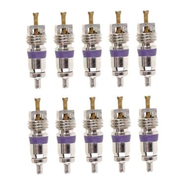 Imagem de kowaku 10x Acessórios para válvula de ar condicionado, peças para válvula de carro, acessórios, de fácil instalação, serviço de reparo