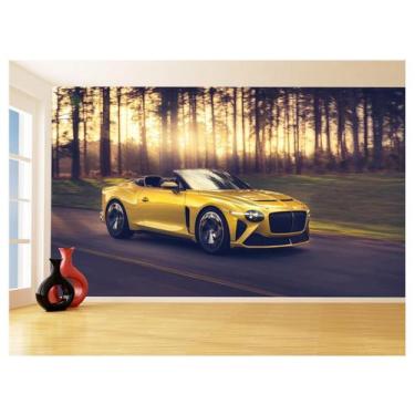 Imagem de Papel De Parede 3D Carro Bentley Conversível Gt 3,5M Car36 - Você Deco