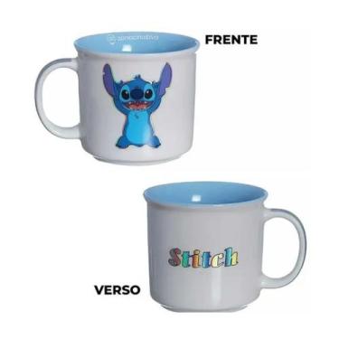 Imagem de Caneca Stitch Disney Personagem Branca Cerâmica ZonaCriativa - ZONA CR