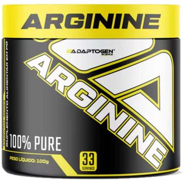 Imagem de Arginina L Suplemento Arginine 100% Puro 100g Adaptogen