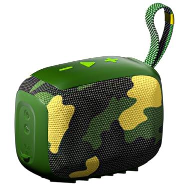 Imagem de Caixa de Som, inava, Go-4, Bluetooth, Portátil,12h de reprodução, À Prova D'água IP67, TWS/FM/USB/TF(Camuflado)