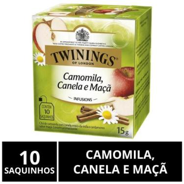 Imagem de Chá Twinings, Caixa Com 10 Sachês, Camomila, Canela E Maçã