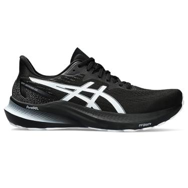 Imagem de ASICS Tênis de corrida masculino GT-2000 12, Preto/branco, 38