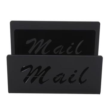 Imagem de LiebeWH Organizador de Correio para Desktop Acrílico para Escritório Em Casa, Titular de Envelope Não Deslizante, Suporte de Arquivo de Balcão de Aplicações Amplas