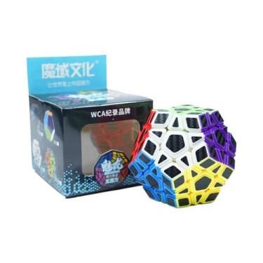 Imagem de Cubo Mágico De Fibra De Carbono 2x2 3x3 4x4 5x5 Pirâmide SQ1 Skew Mega
