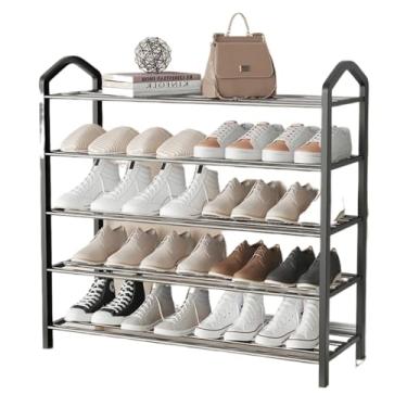 Imagem de Sapateira 4/5 Andares Desmontável Organizador de Tênis 8 Pares (5 º andar aleatória-1pc)