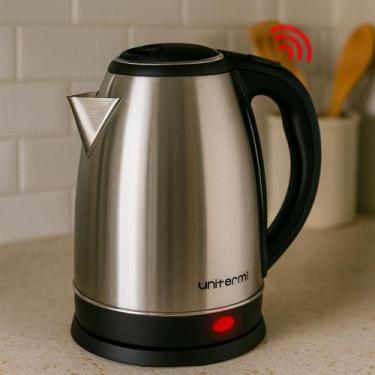 Imagem de Chaleira Elétrica 1,8 Litros Inox 1200W Ideal para Chá, Café e Chimarr