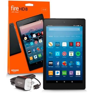 Imagem de Tablet AMz F!re HD 8 (12ª Geração) - 8 Polegadas, 32GB, Wi-Fi, 2GB RAM, Bateria 13h, OS 8 – Leve, Rápido e Ideal para Leitura e Vídeos - Original
