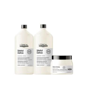 Imagem de Kit L'Oréal Professionnel Metal Detox Salon (3 produtos)