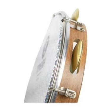 Imagem de Pandeiro timbra profissional 11 formica freijo prat 2 c/aro niquelado 