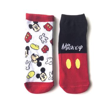 Imagem de Kit 2 Pares de Meia Jogg Disney Mickey Algodão Unissex 34-38