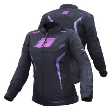 Imagem de Jaqueta One Sport Sporadic X11 Feminina Motociclista Impermeável, M, R