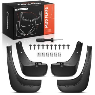 Imagem de A-Premium Conjunto de 4 peças de abas de lama protetores contra respingos, para-lamas com kits de hardware acessório compatível com Hyundai Tucson 2010-2015, ix35 2015, dianteiro e traseiro, lado do