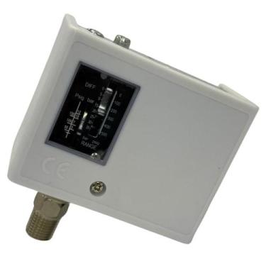 Imagem de Hlp Pressostato Universal Dn 1/4 Npt Água, Ar E Gases - Tauana