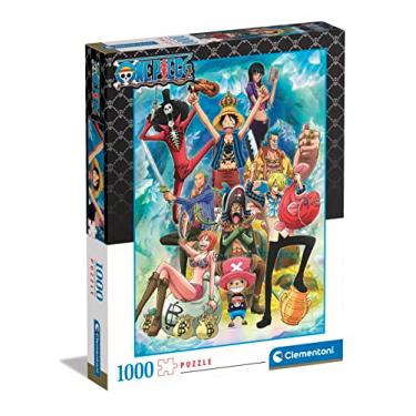 Imagem de Clementoni 39725 Quebra-Cabeça Anime One Piece Jigsaw 1000 Peças, Para Adultos