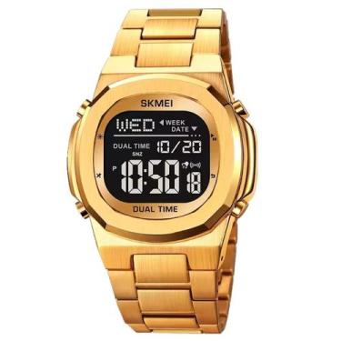 Imagem de Relógio Masculino Skmei Digital 2004 Dourado