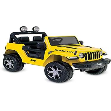 Imagem de Brinquedos Bandeirante - Jeep Wrangler (Amarelo) R_C Eletrico 12V, Bandeirante, Amarelo