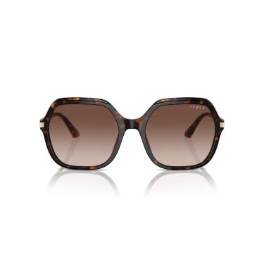 Imagem de Óculos de Sol Vogue Eyewear 0VO5561S W65613 Tam 56 / Havana Marrom - Lentes Marrom