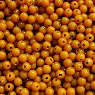 Imagem de BOLINHA DE RESINA Nº 06 (20 G) - LADEIRA BIJUTERIAS, Caramelo