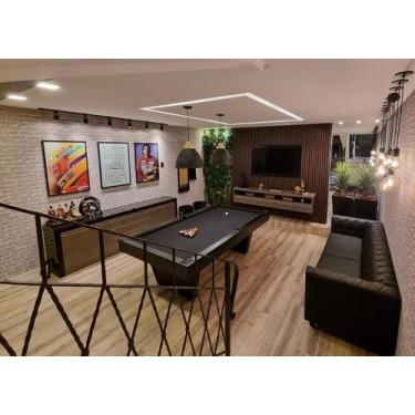 Imagem de Mesa de Sinuca/Bilhar - 2,53x1,40 - Nelson Bilhares, Preto