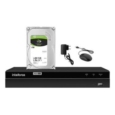 Imagem de Dvr Intelbras 4ch Mhdx 1304 Inteligente Multi Hd C/ Hd 1tb