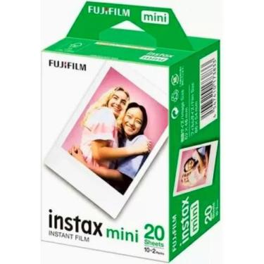 Imagem de Filme Fotográfico Fujifilm Instax Fundo Branco 20 Fotos, 20
