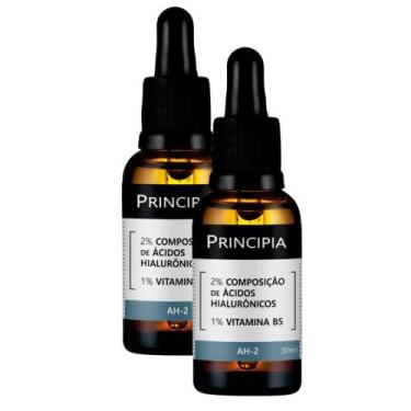 Imagem de Kit 2 Sérum Principia AH-2 Ácidos Hialurônicos e Vitamina B5 30ml