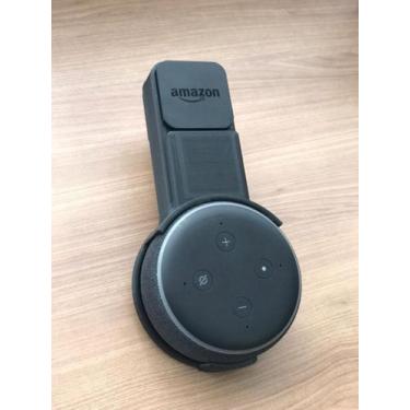 Imagem de Suporte De Tomada Para Alexa 3 Geração - Super 3D, Preto