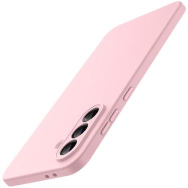 Imagem de JETech Capa Slim Fit para Samsung Galaxy A56 5G, Proteção Total da Lente da Câmera, Case Protetora Fina de TPU Macio para Telefone, Capinha Acabamento Fosco, à Prova de Choque (Rosa)